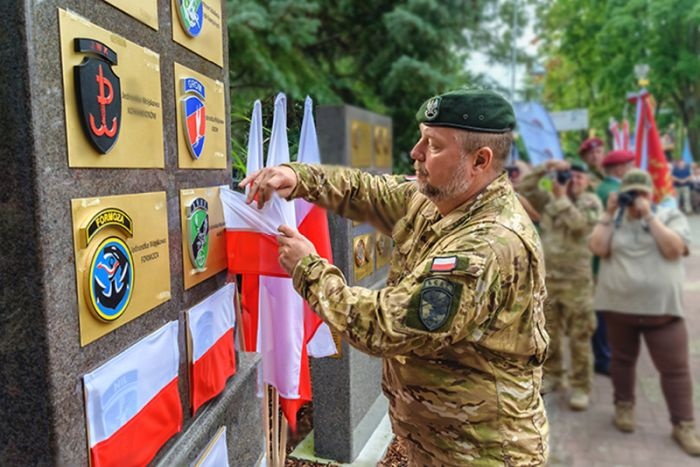 Jestem dumny z całej wsp&oacute;lnoty Jednostki Wojskowej Agat. Fot. Norbert Kalisiński, archiwum JW AGAT