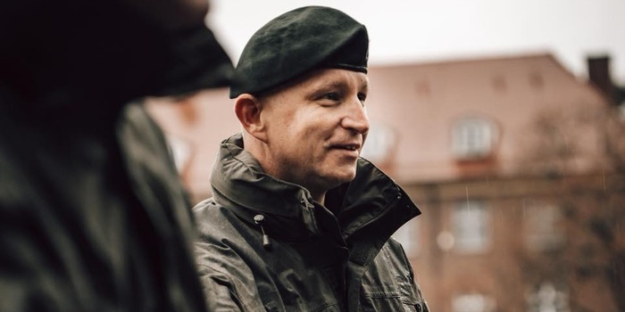 Pułkownik Michał Polaszek. Foto. A. Czyżyk