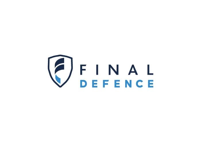 Final defence logo poziom color