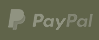 PayPal logo wyszarzone